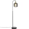 Qazqa vloerlampen zuzanna grijs e27