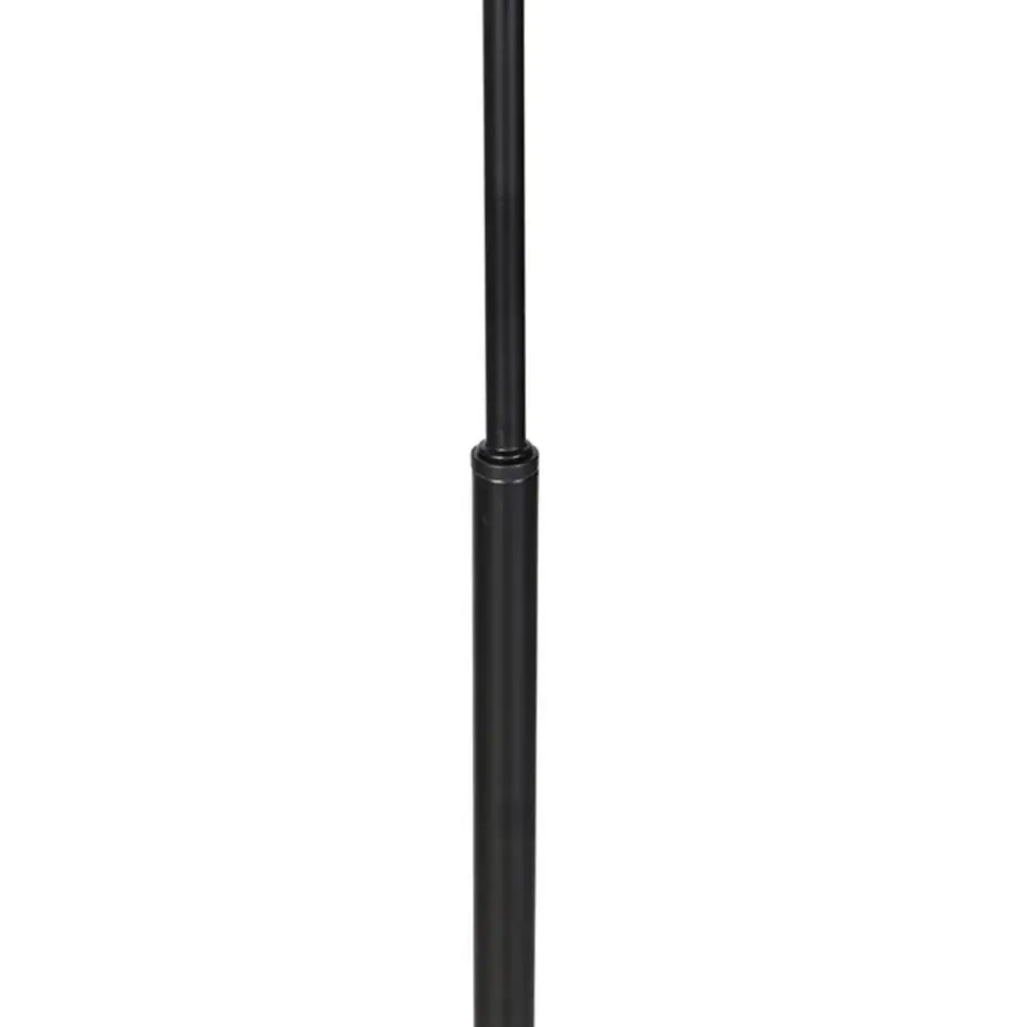 Qazqa vloerlampen zuzanna grijs e27