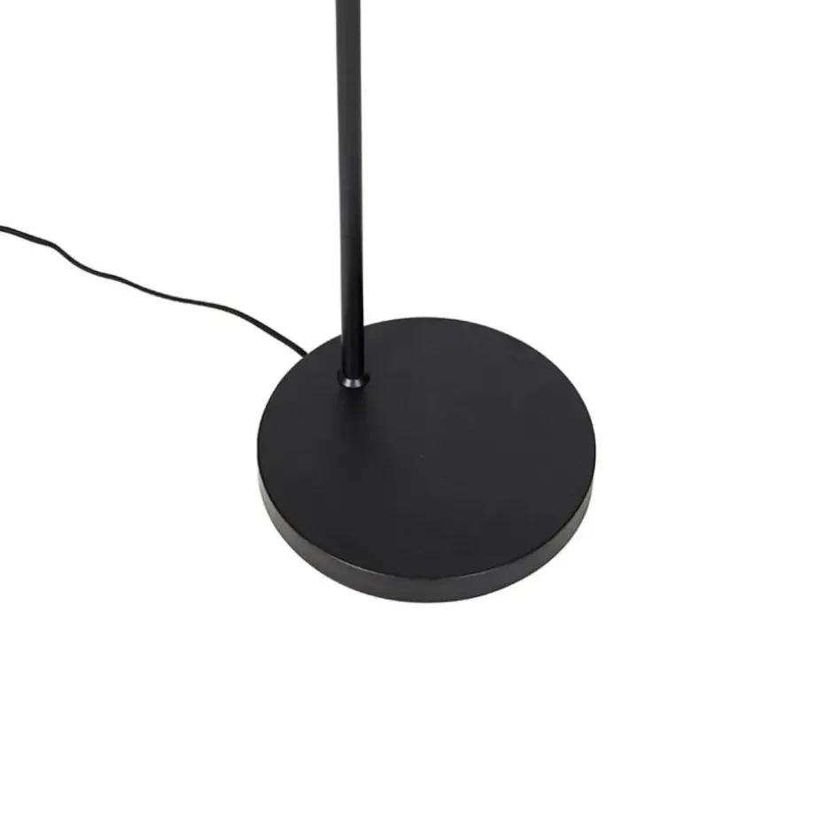 Qazqa vloerlampen zuzanna grijs e27