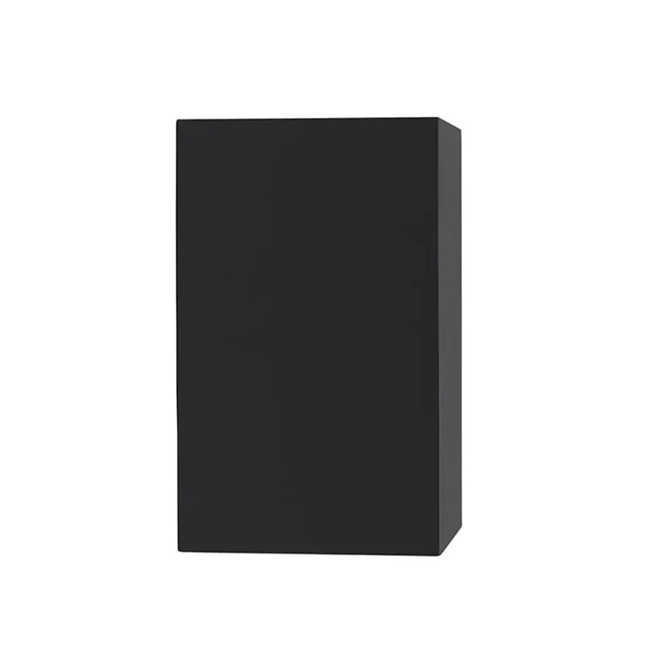 Qazqa wandlampen buiten baleno zwart gu10