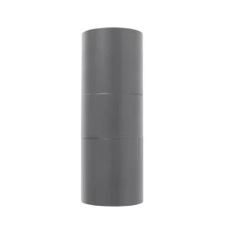 Qazqa wandlampen buiten duo grijs gu10