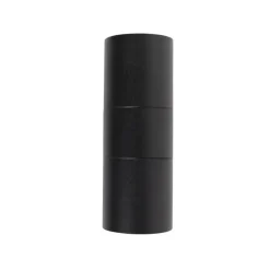 Qazqa wandlampen buiten duo zwart gu10