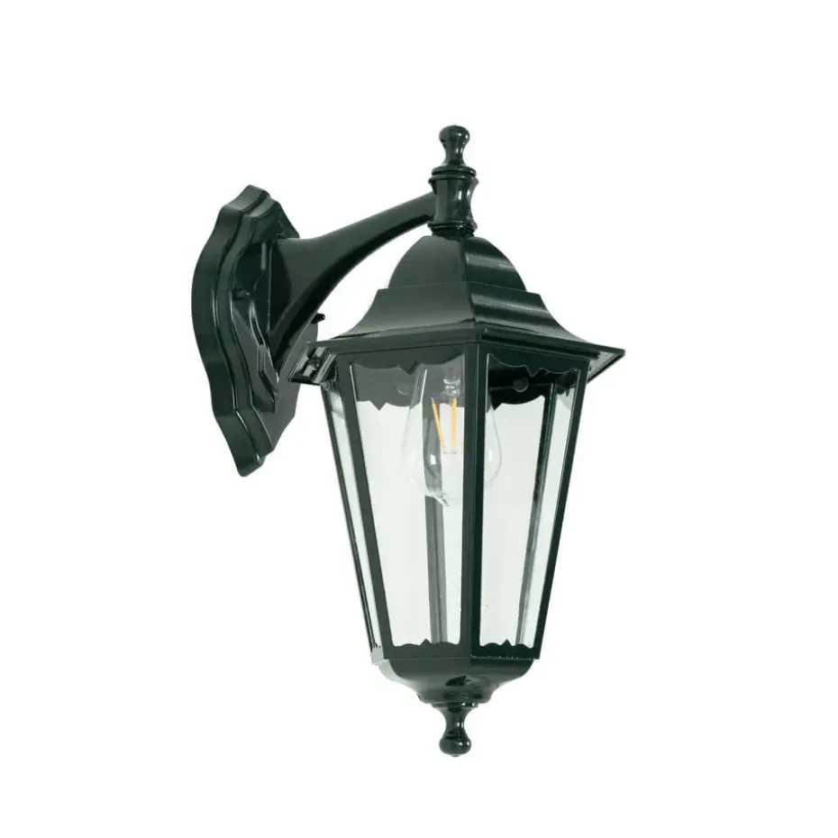 Qazqa wandlampen buiten new orleans groen e27