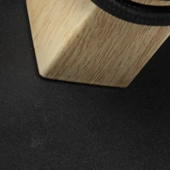 Qazqa wandlampen chon zwart e27