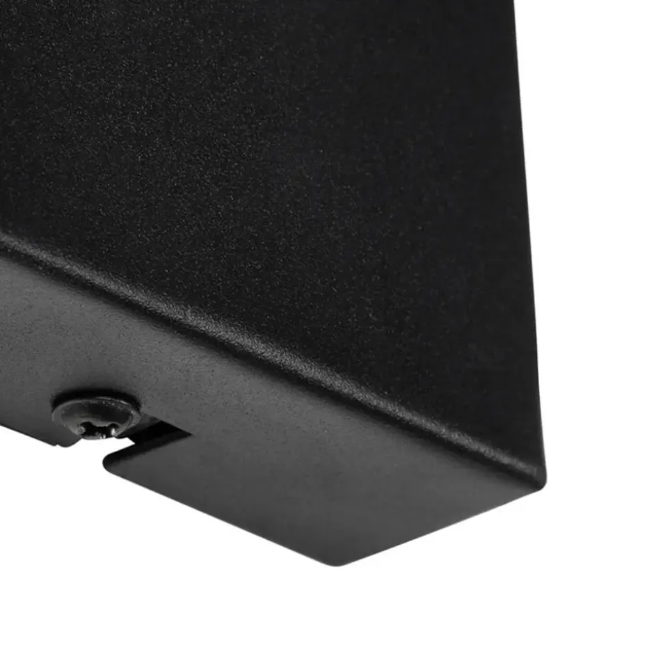 Qazqa wandlampen chon zwart e27