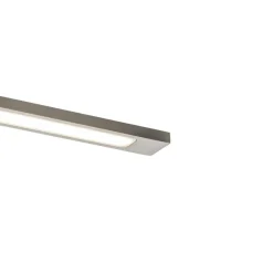 Qazqa wandlampen jerre zilverkleurig geïntegreerde led