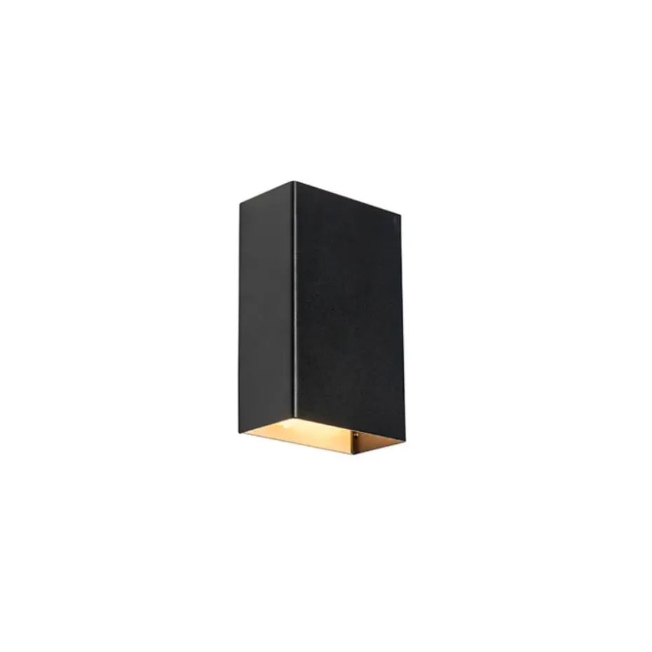 Qazqa wandlampen otan zwart g9