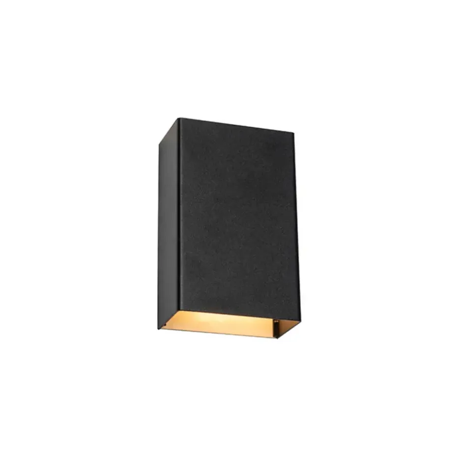 Qazqa wandlampen otan zwart g9