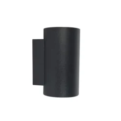 Qazqa wandlampen sandy zwart gu10