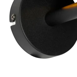 Qazqa wandlampen vt zwart e27