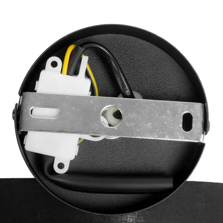 Qazqa wandlampen vt zwart e27