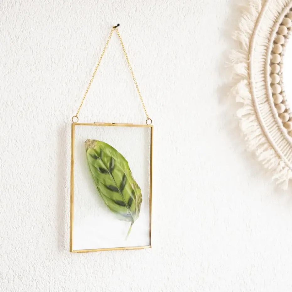 QUVIO Fotolijst met ketting 13 x 18cm - Goud
