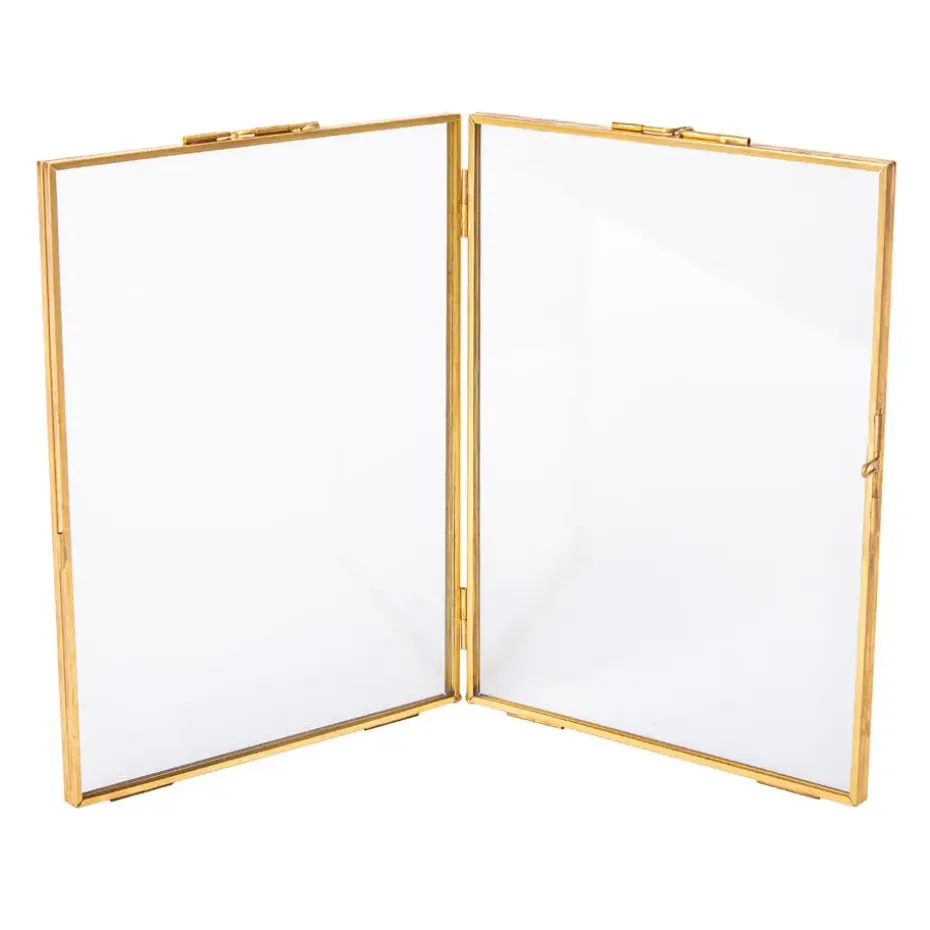 QUVIO Fotolijst staand rechthoek 15 x 20,5 cm (bxh) - Goud