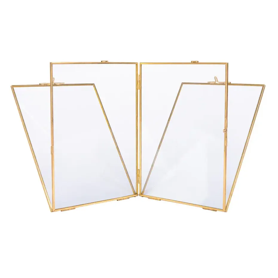QUVIO Fotolijst staand rechthoek 15 x 20,5 cm (bxh) - Goud