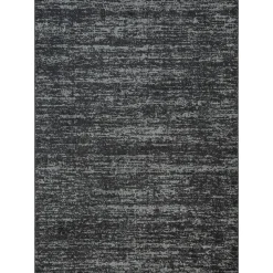 Relax Oslo - Laagpolig Effen Vloerkleed - Zwart - 200x290 CM