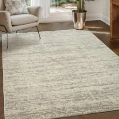 Relax Oslo - Laagpolig Effen Vloerkleed - Creme - 160x230 CM