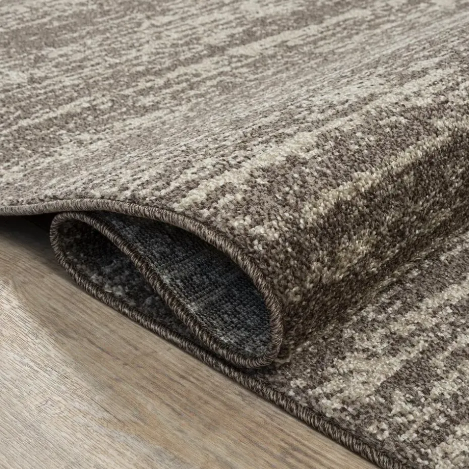 Relax Oslo - Laagpolig Effen Vloerkleed - Bruin - 160x230 CM