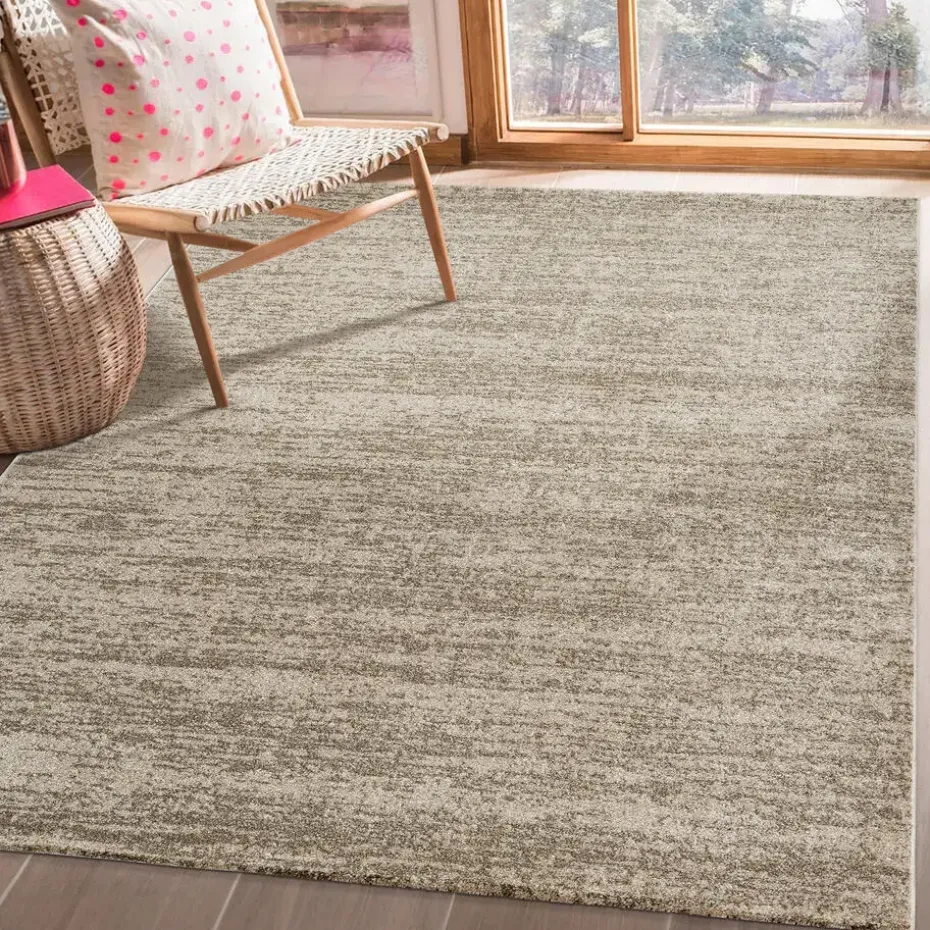 Relax Oslo - Laagpolig Effen Vloerkleed - Beige - 300x400 CM