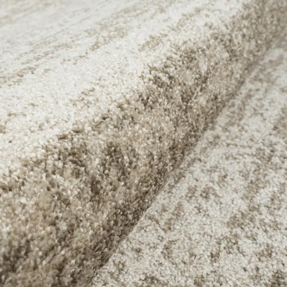 Relax Oslo - Laagpolig Effen Vloerkleed - Beige - 300x400 CM