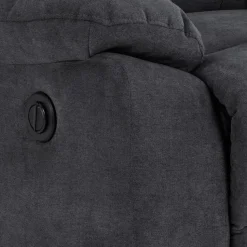 Relaxfauteuil Donkergrijs - 95x90x98cm - Verstelbaar - Rinda