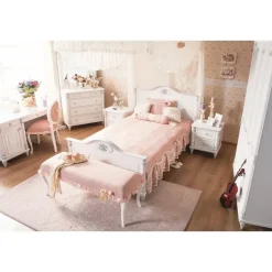 Romantic meisjes bed kinderkamer 200 x 100 cm