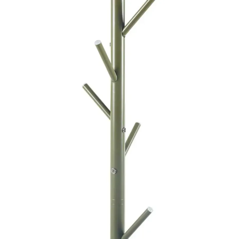 Rousseau Staande kapstok Kassie - Ø48 x 174 cm - Groen / Metaal