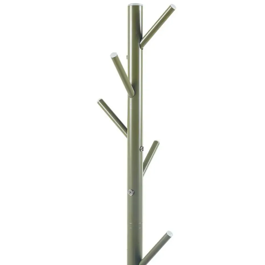 Rousseau Staande kapstok Kassie - Ø48 x 174 cm - Groen / Metaal