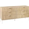 ROYALLA - Ladekast met 6 lades - Lichtbruin - MDF