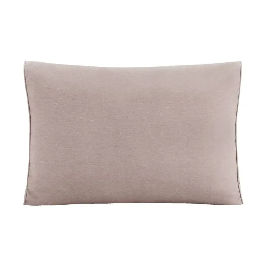 Rug/zij loungekussen Brest - taupe - 60x43 cm