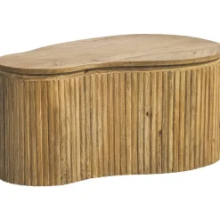 Salontafel Cyril - mangohout - 80x50x37 cm