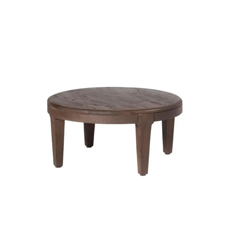 Salontafel Set van 2 - Acaciahout - Rond - Tafel Mio
