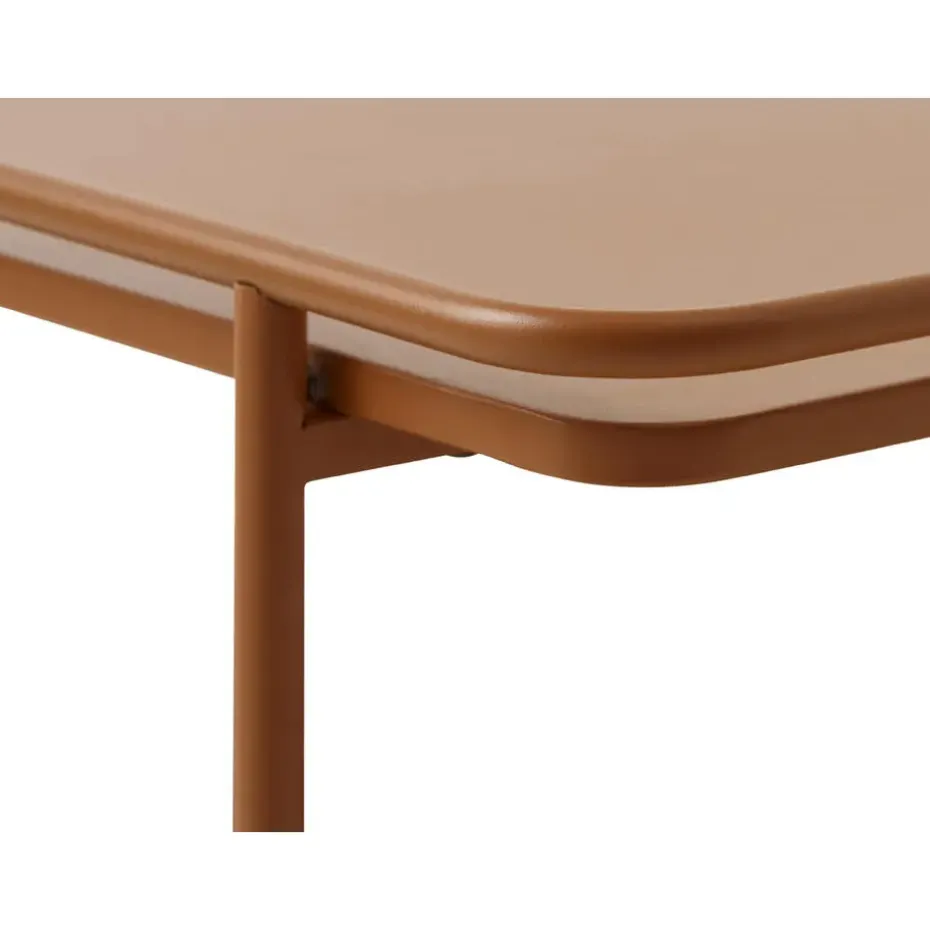 Salontafel Terra Metaal - 75x75x34,3cm - Yuba