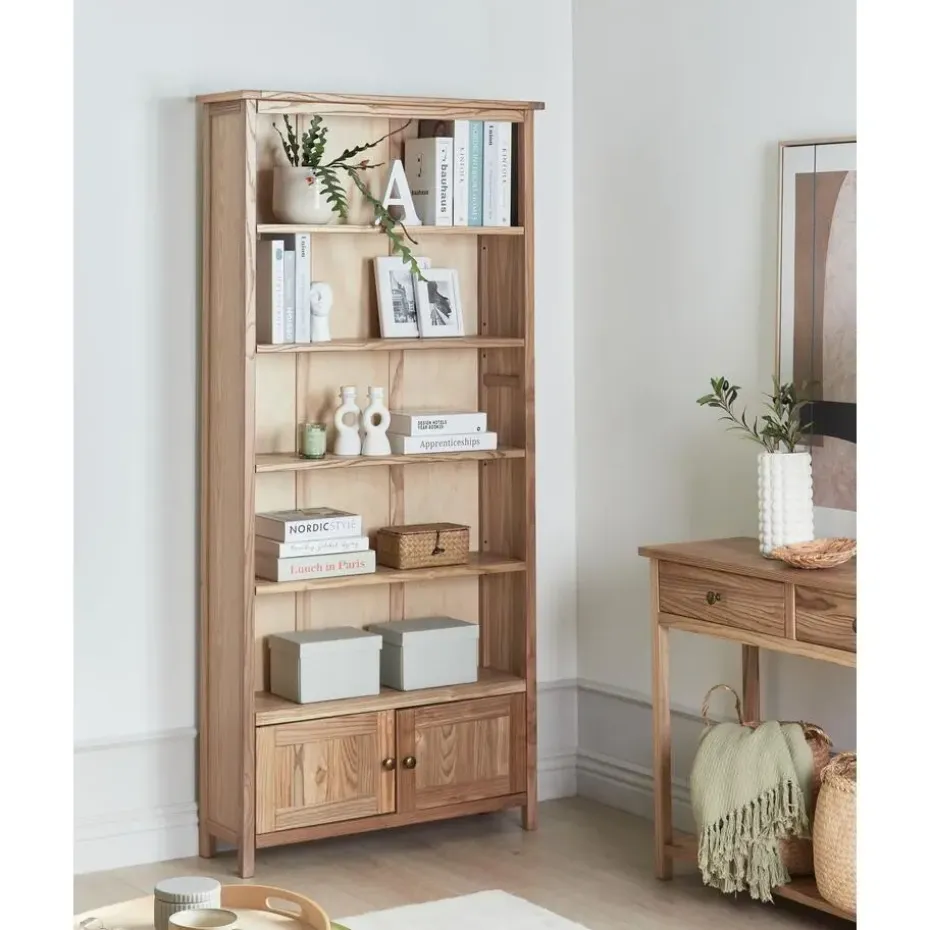 SALTON - Boekenkast - Lichte houtkleur - Sassafras