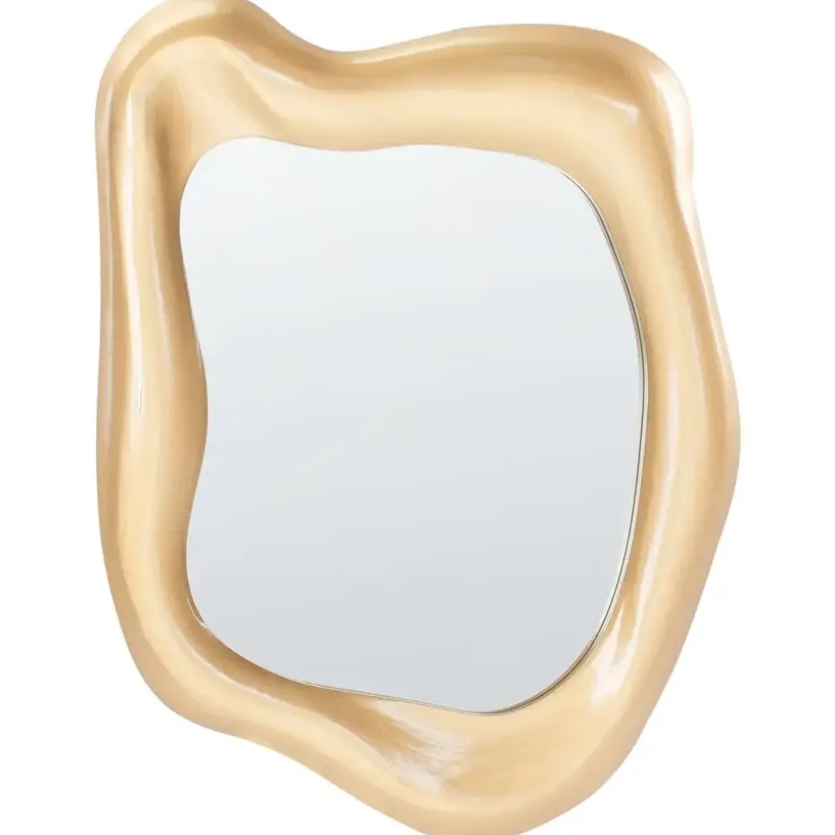 SANTEC - Wandspiegel - Goud - MDF