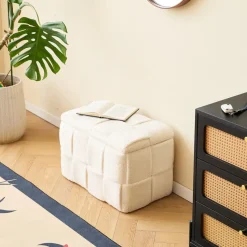 Scandinavische Designbank met Opbergruimte
