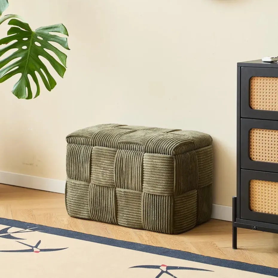 Scandinavische Designbank met Opbergruimte