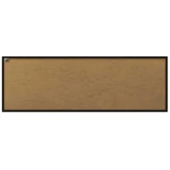 Schilderij Abstracte horizon - 52 x 156cm - Beige