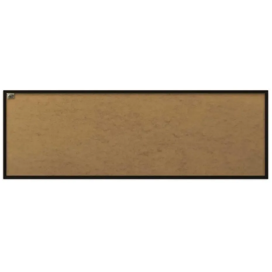 Schilderij Abstracte horizon - 52 x 156cm - Beige
