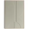 Schilderij 3D Art Mars - sage green - 100 x 70cm - Groen