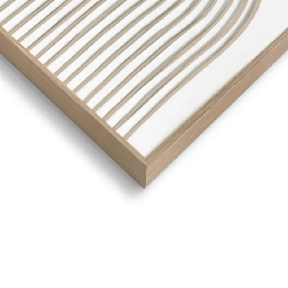 Schilderij 3D Art Strong - 70 x 50cm - Beige
