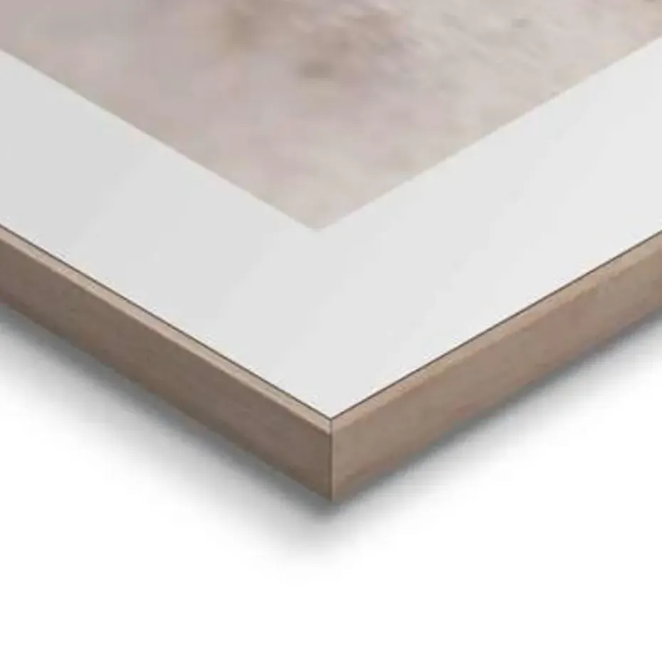 Schilderij Handen in het zand - 70 x 50cm - Beige