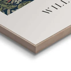 Schilderij William Morris - strawberry thief - 70 x 50cm - Bont