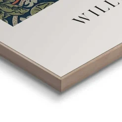 Schilderij William Morris - strawberry thief - 70 x 50cm - Bont