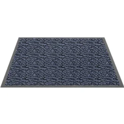 Schoonloopmat Blauw - Mars - 60 x 80 cm