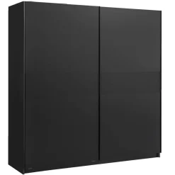 Schuifdeurkast Genua - antraciet - 204x200x60 cm