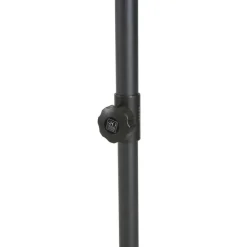 4-Seasons stokparasol Azzurro 300 cm - Charcoal