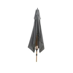 4-Seasons stokparasol Azzurro 300 cm - Woodlook/charcoal