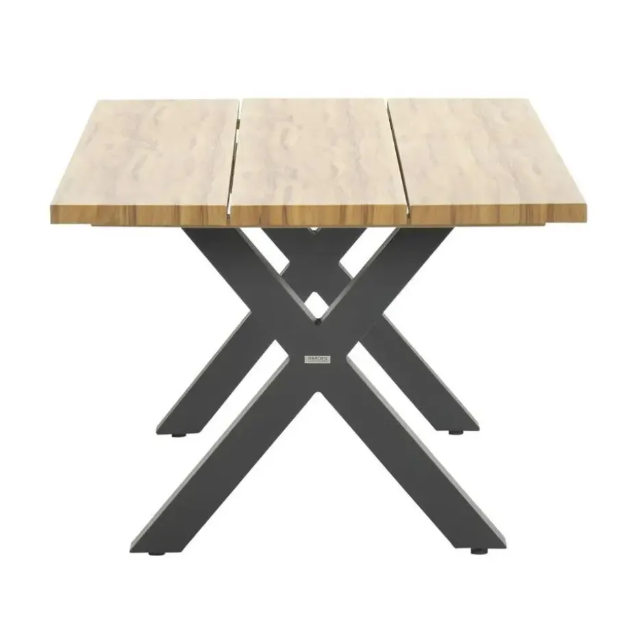Senja tuinset 5-delig - Zadar tuintafel 180x100 cm