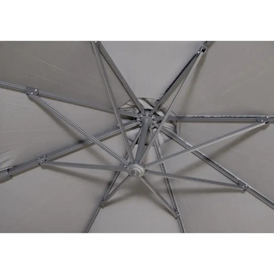Sens-Line - Barbados Parasol - Ø3,5m - Grijs