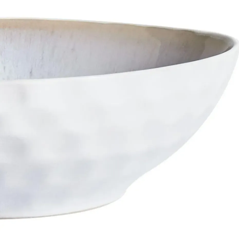 SESAME - Diepe borden set van 4 - Lichtgrijs - Steengoed